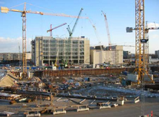 Denmark´s Radio, the national broadcaster for radio and television, new headquarters in construction