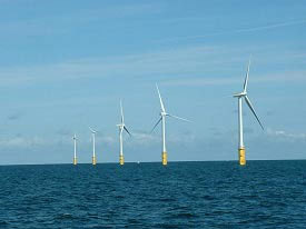 The North Hoyle Offshore Wind farm