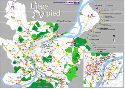 Public version of the Li觥 Pedestrian Master Plan, downloadable at http://www.liege.be/planpieton/