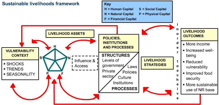 Sustainable livelihoods framework