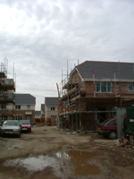 Angelina Street during redevelopment